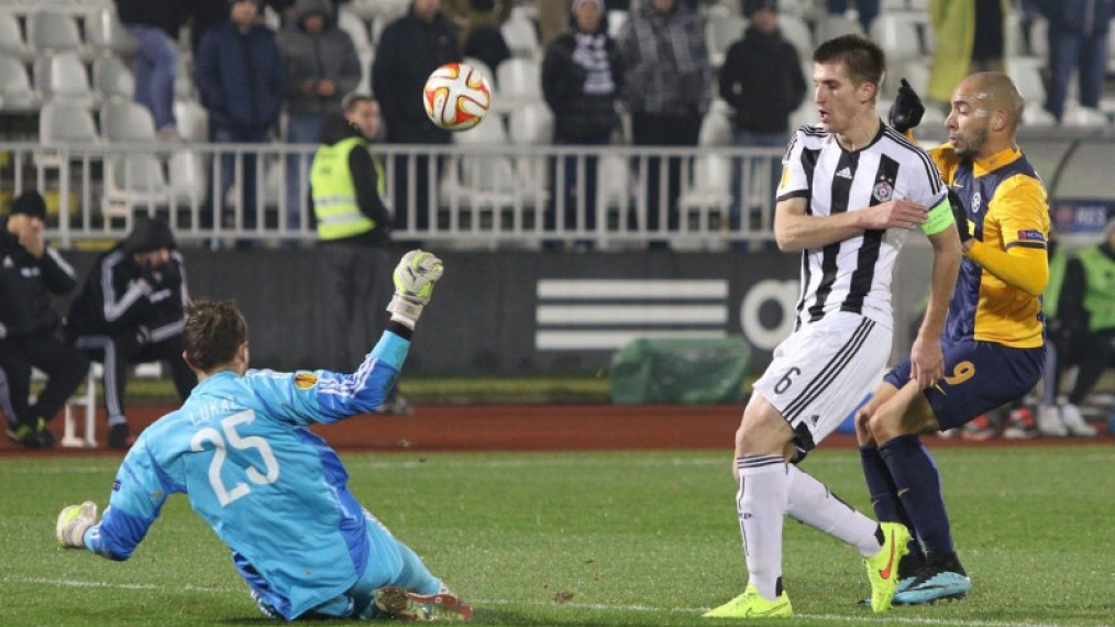 Партизан : Астерас 0:0