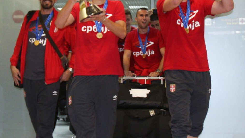 Шампиони света стигли у Београд