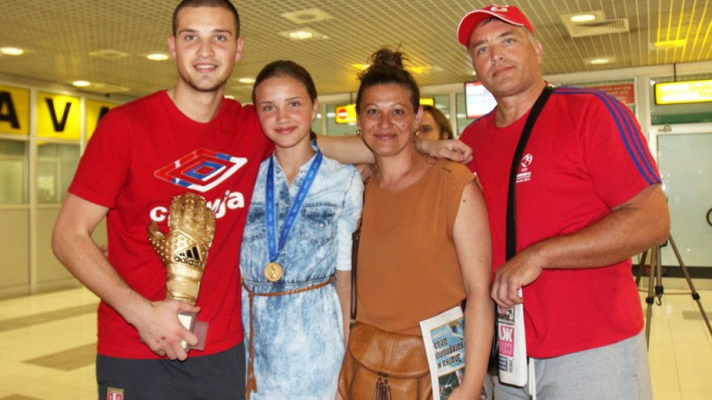 Шампиони света стигли у Београд