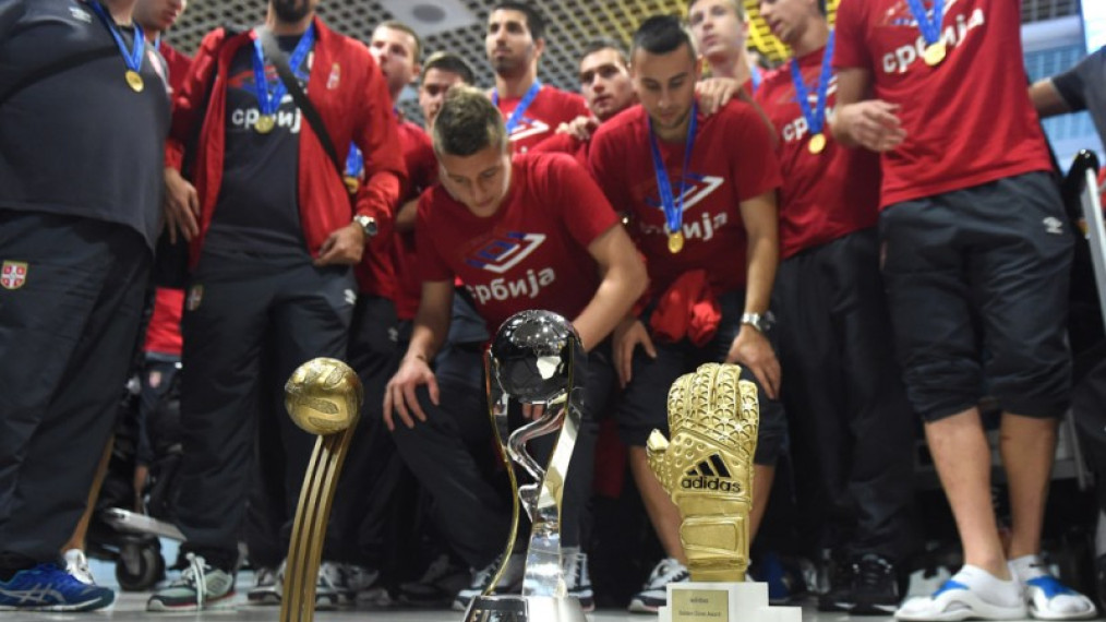 Шампиони света стигли у Београд