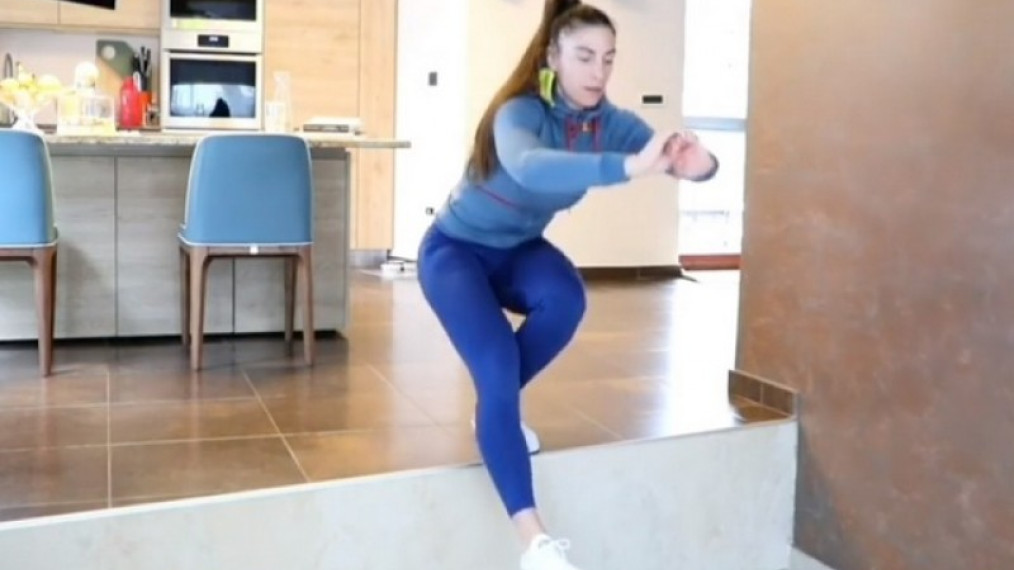 Чучањ на једној нози